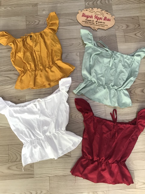 [KÈM ẢNH THẬT +VIDEO] ÁO CROPTOP CÁNH TIÊN