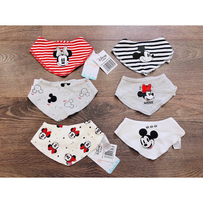 Set 3 yếm cổ Micky xuất xịn cho bé