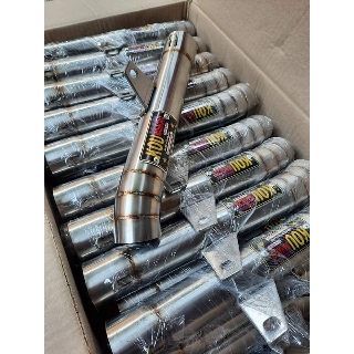 Pô KOU Mahachai 304 inox full cổ pô độ cho các dòng xe sirius , wave , dream , cub , taurus , jupiter ...