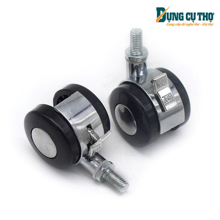 Bánh xe lăn inox ốc vặn 50mm chịu lực cực tốt