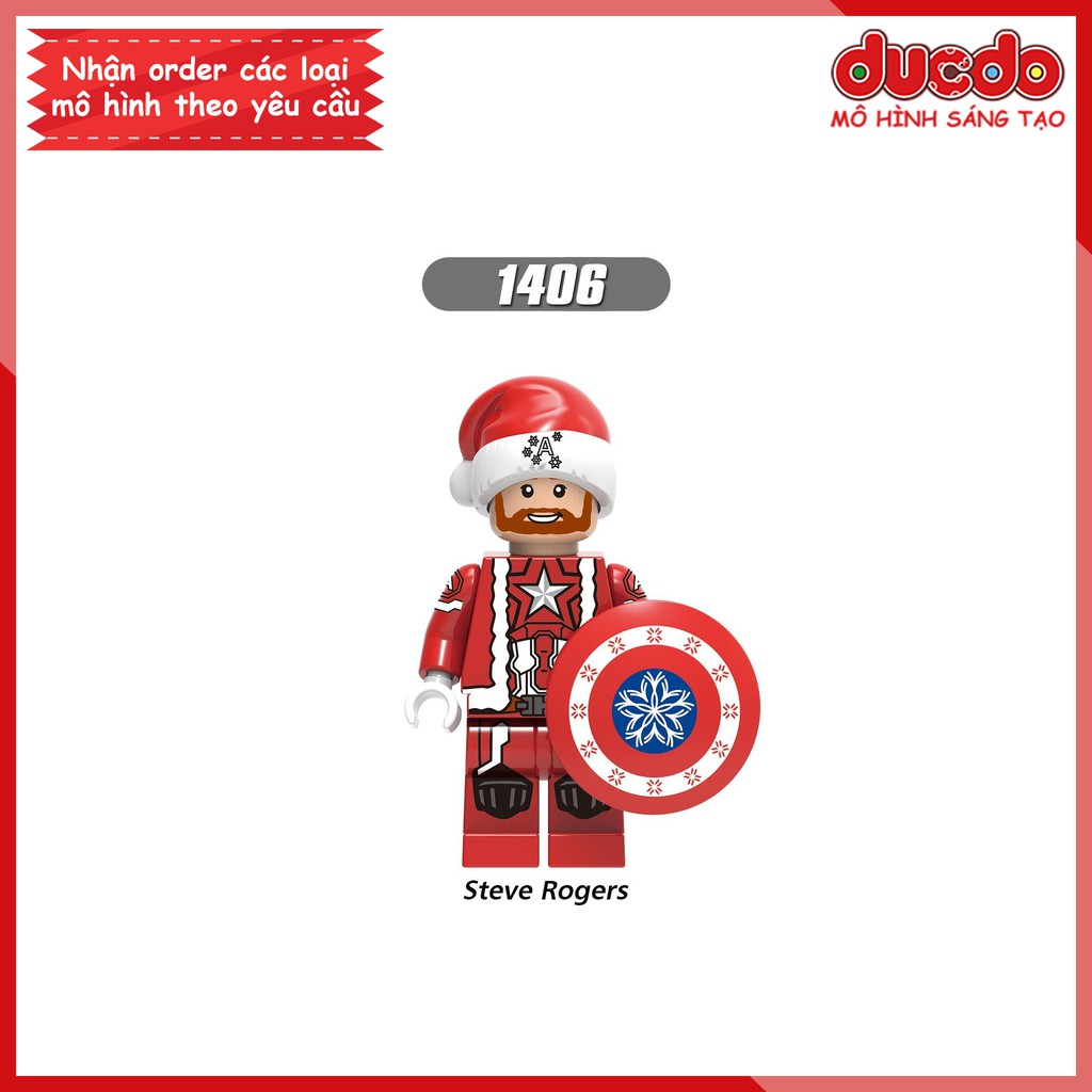 Minifigures các nhân vật hóa trang Noel tuyệt đẹp - Đồ chơi Lắp ghép Xếp hình Mini Mô hình XINH X0275