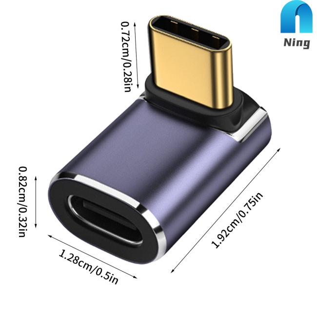 Cáp Sạc Nhanh Chuyển Đổi Cổng Type C 4.0 Pd100w 40gbps Chuyên Dụng Cho Notebook Mobile