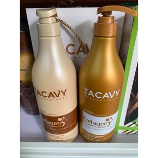 Cặp gội xả Collagen Tacavy 1000ml x2