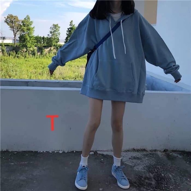 bst Áo hoodie trơn TĐ5109 03