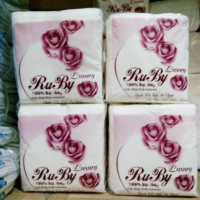 Set 100 Tờ Khăn Giấy Ruby Luxury