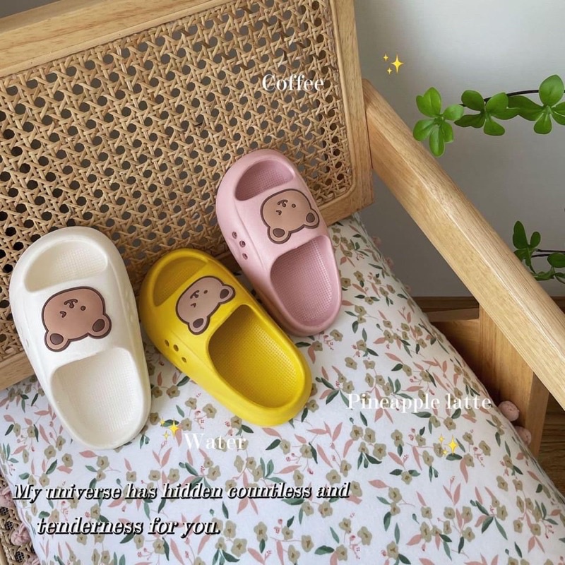 Dép nhựa eva kiểu dáng bánh mì nhiều màu chống trơn trượt cho bé trai bé gái từ 2 - 8 tuổi( kèm video, ảnh thật)