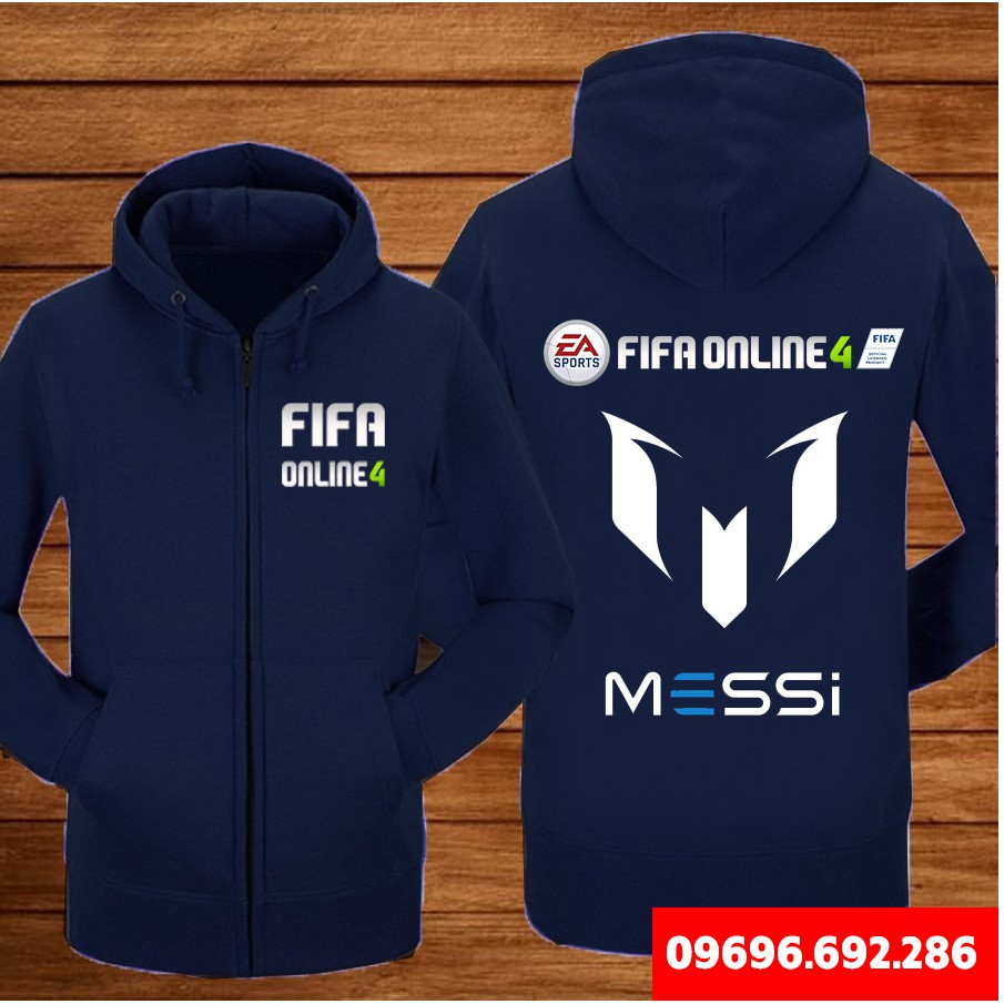 Áo Messi Fifa Online 4 - áo khoác game được yêu thích, cực đẹp cực ngầu giá tận xưởng