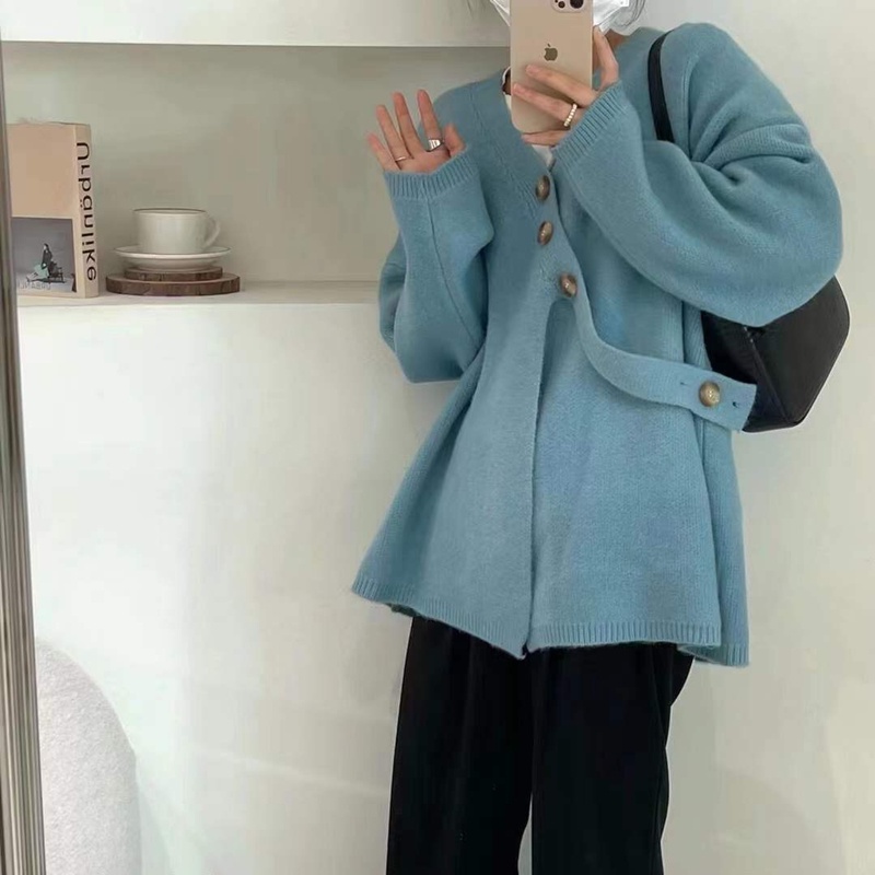 Áo khoác cardigan SUXI phong cách Hàn Quốc thanh lịch dành cho nữ