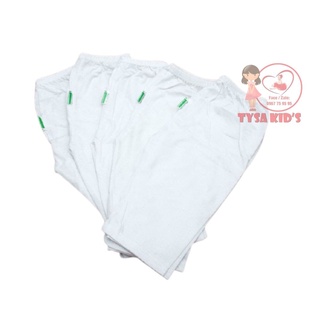 Sét 5 quần 100%cotton dài cho bé sơ sinh, quần bossini cho bé