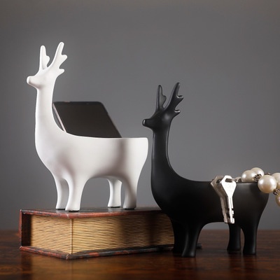 Hươu Để Đồ trang sức, chìa khóa decor nhà cửa