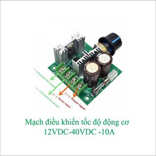 Mạch điều chỉnh tốc độ động cơ PWM 12V-40V 10A