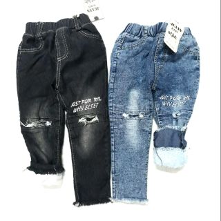 Quần jean lót lông cho bé trai bé gái size từ 10- 22kg