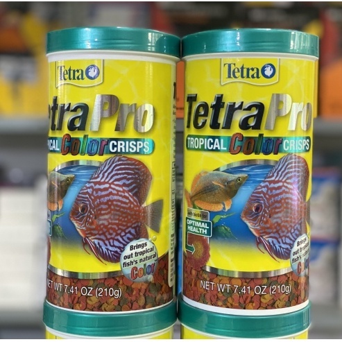 Cám Tetra Pro Tropical Fish Color Crisps - kích màu cá cực đẹp