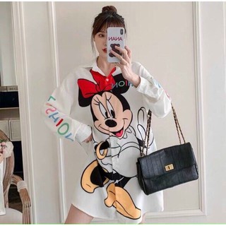 ĐẦM SƠMI MICKEY (KÈM HÌNH THẬT)