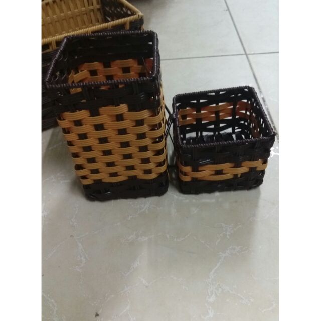 ống đũa muỗng đôi bằng mây