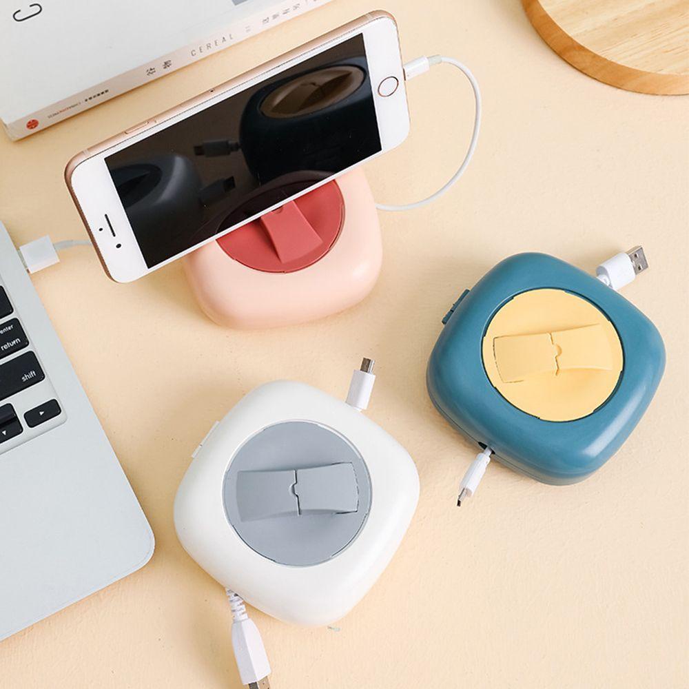Giá Đỡ Điện Thoại / Dây Cáp Dạng Xoay Tiện Dụng Cho Gia Đình /