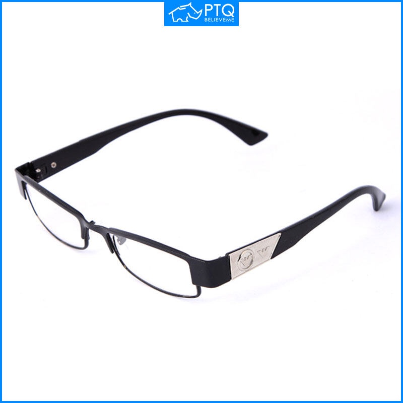 Kính Đọc Sách Gọng Vuông Kim Loại 100~400