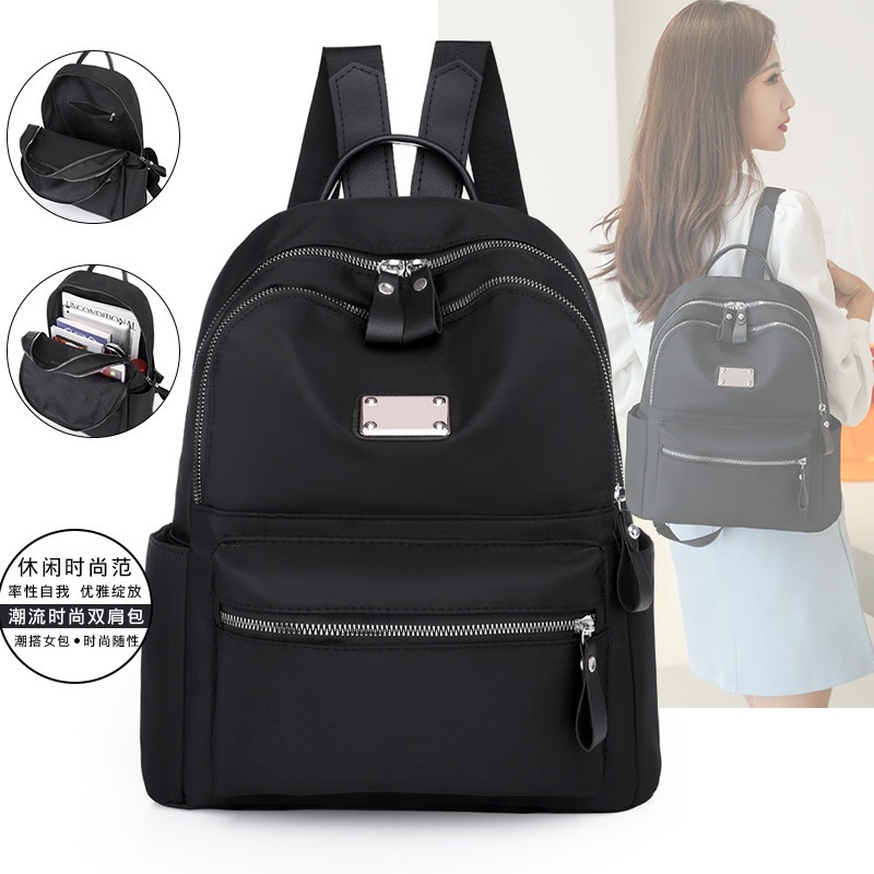 Balo cặp sách thời trang chống nước có 3 ngăn siêu rộng rãi