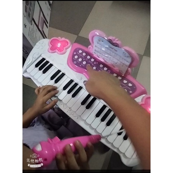 [GIÁ TỐT] Đồ chơi đàn piano kèm micro cho bé