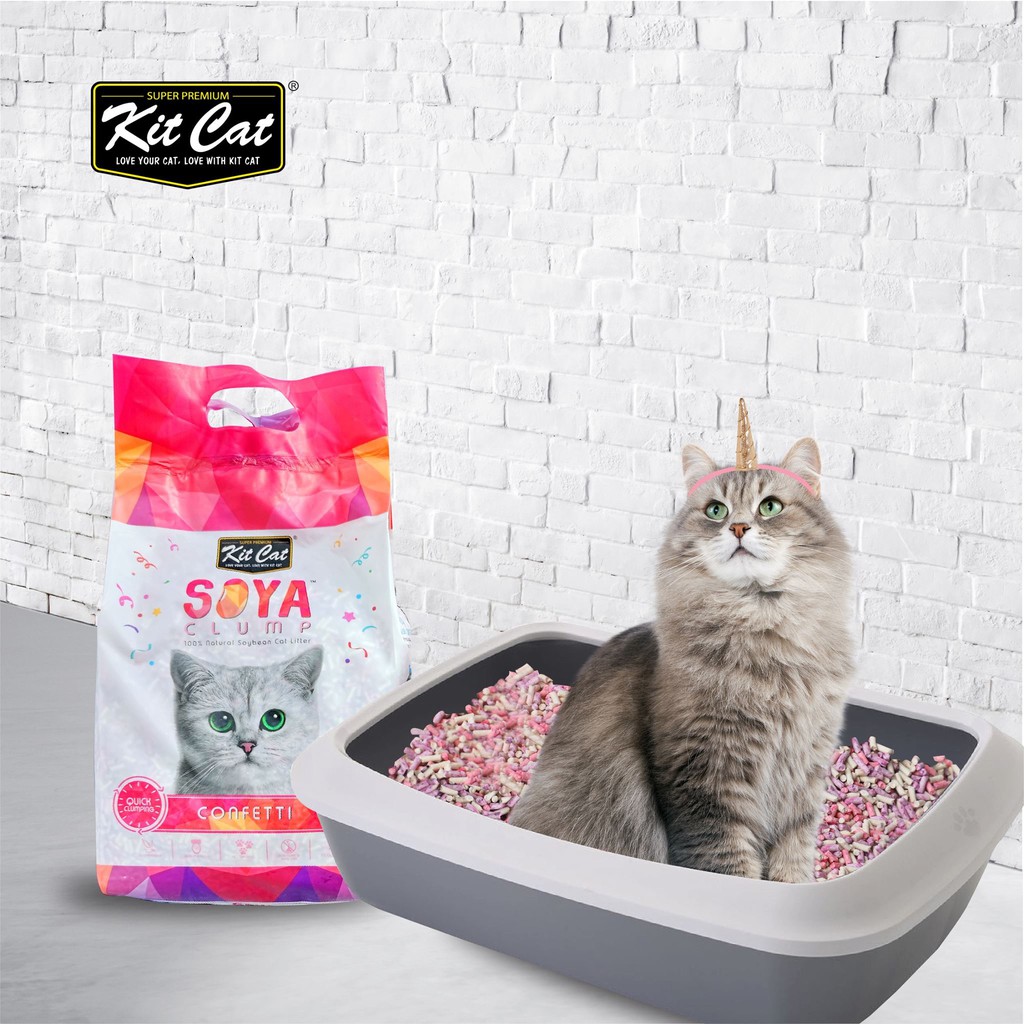 2 gói Kit Cat Soya đậu nành cho mèo