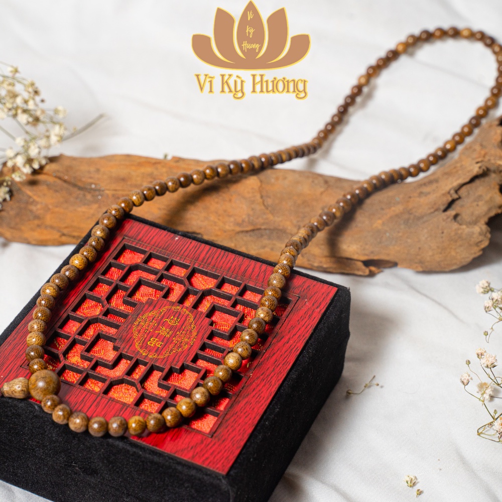 Vòng Tay Trầm Hương 108 Trầm Tốc Việt - Hạt Trầm Hương Tự Nhiên Hàng Núi Rừng Quảng Nam Size 6mm 8mm Vĩ Kỳ Hương | BigBuy360 - bigbuy360.vn