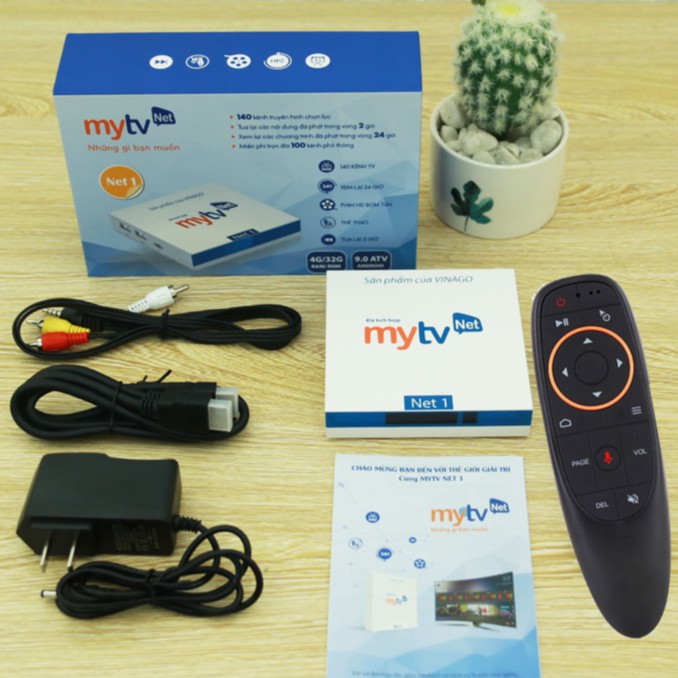 Mytv net box - truyền hình 100 kênh miễn phí chọn đời - Hàng Chính Hãng