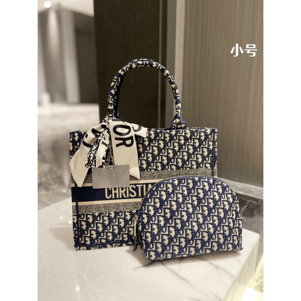 Túi xách nữ BOOKTOTE sz36cm chất vải dày dặn kèm 1 ví đựng đồ tặng khăn quấn túi siêu xinh