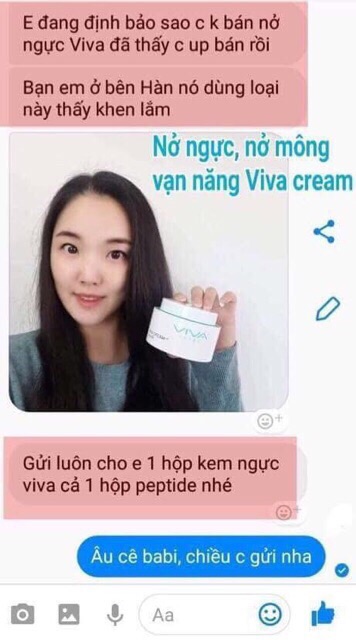 Kem dưỡng nâng ngực, tăng size  vòng 1 VIVA KOREA chính hãng | BigBuy360 - bigbuy360.vn