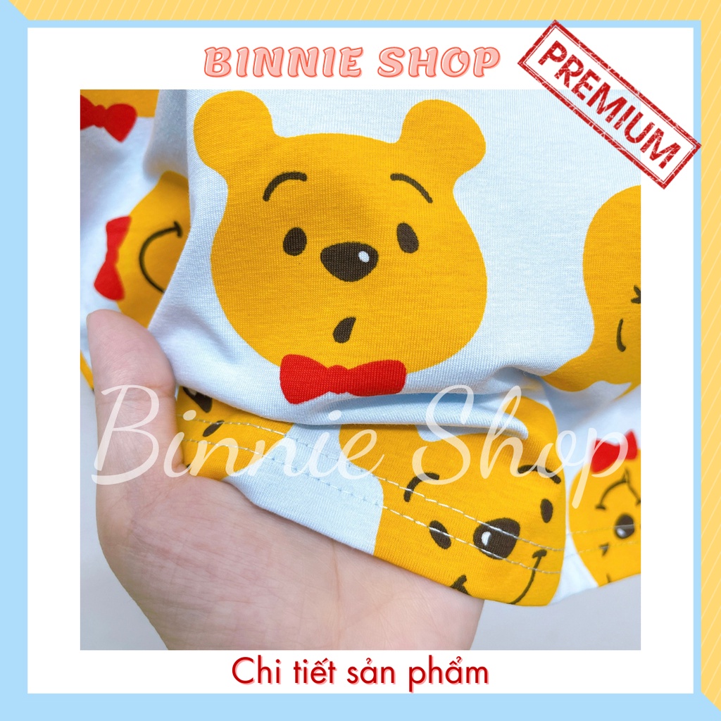 Set quần áo tay ngắn bé trai 8-16kg (0-3 tuổi) chất thun cotton xuất hàn mịn mát Đồ bộ bé trai BINNIE SHOP KTN3