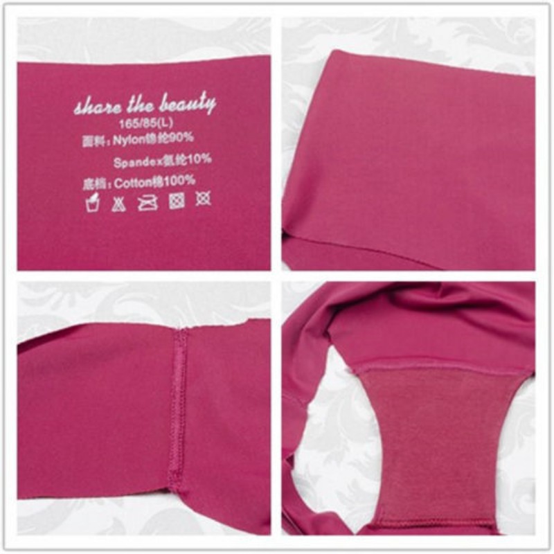 Bộ 3 Quần Lót Không Đường May Thoáng Khí Cho Nữ