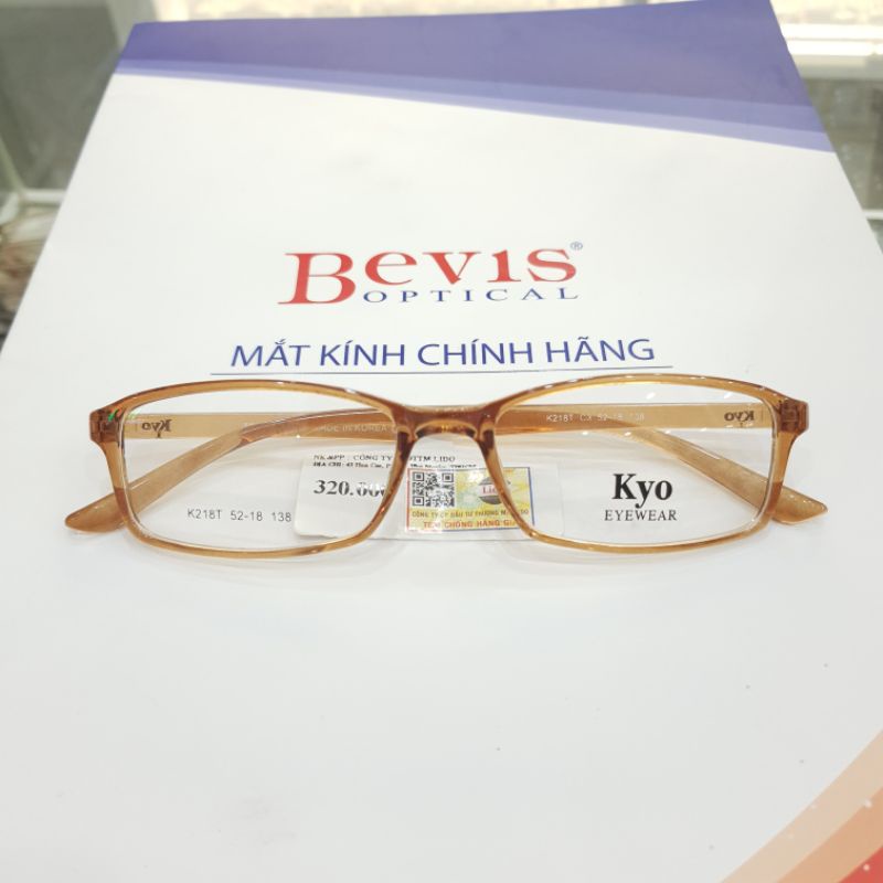 Gọng kính KYO Made in Korea chất liệu nhựa dẻo TR90 HÀNG CHÍNH HÃNG