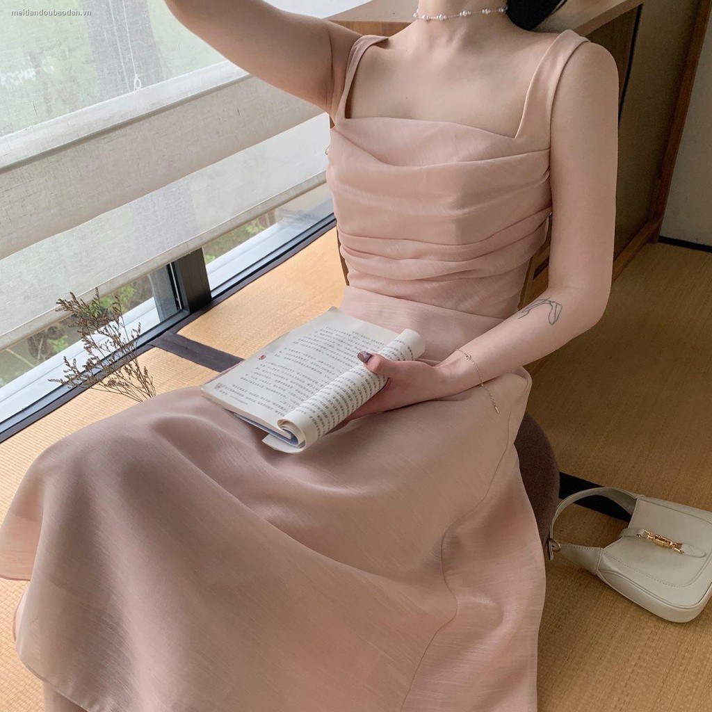 Đầm Yếm Thời Trang Mẫu 2021 Theo Phong Cách Hàn Quốc Dành Cho Nữ