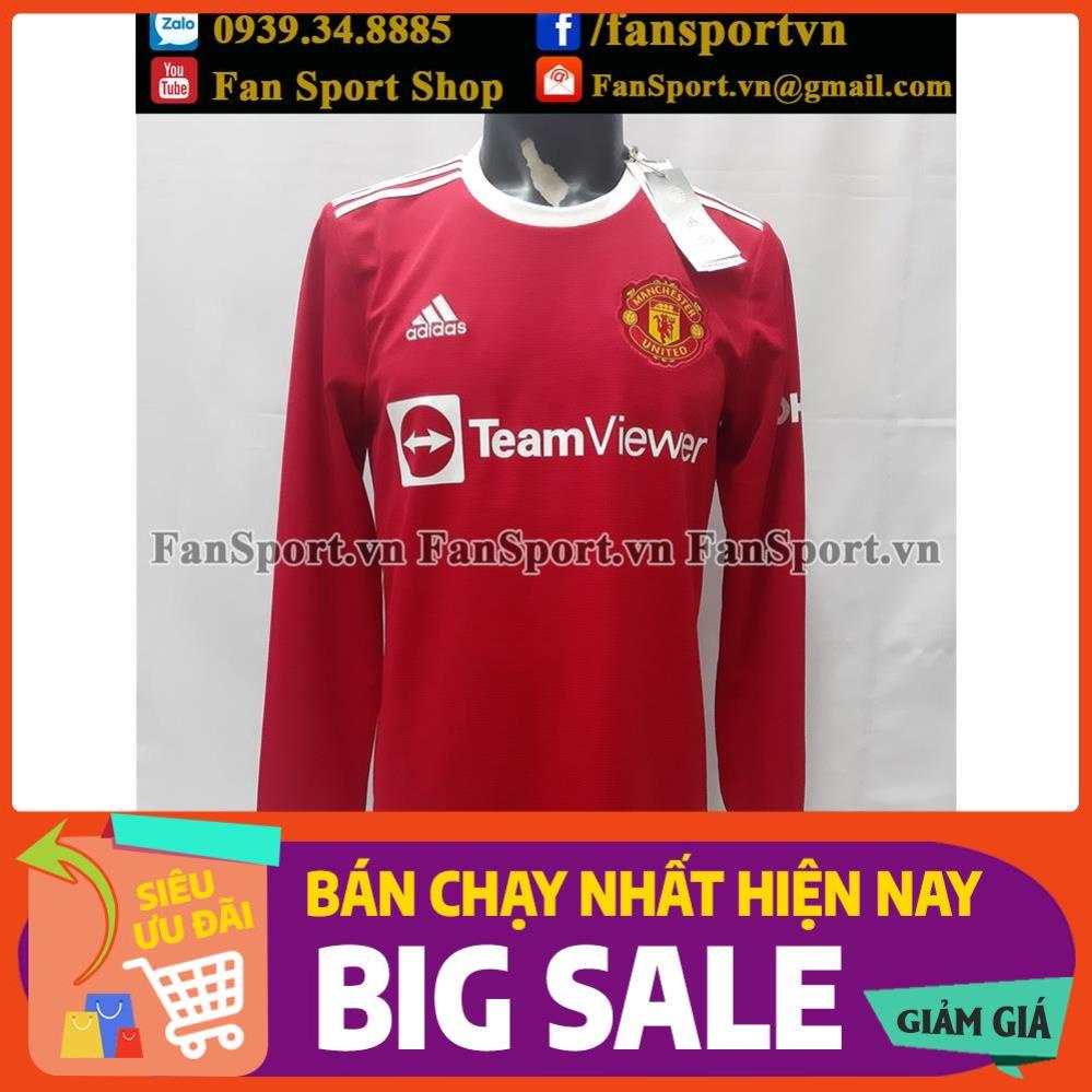 Áo đấu Ronaldo 7 Manchester United 2021 2022 home shirt long jersey !