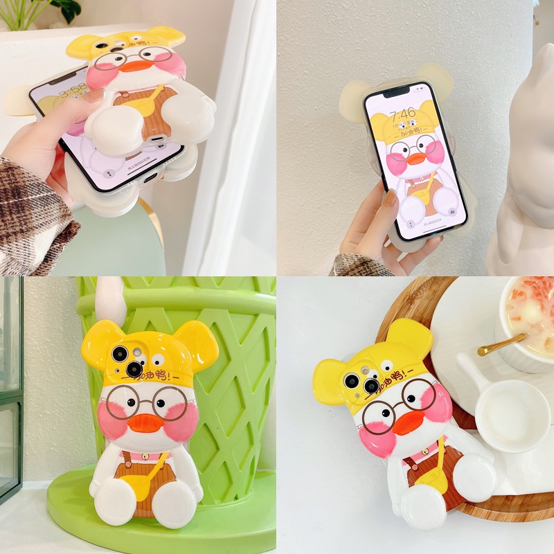 Ốp Điện Thoại Silicon Hoạt Hình 3D Cho IPhone 14 13 11 12 Pro Max