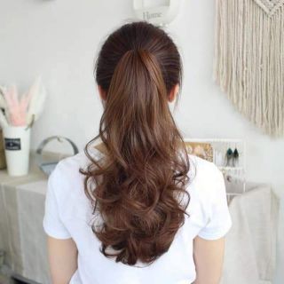 Tóc giả ngoạm xoăn lửng P103