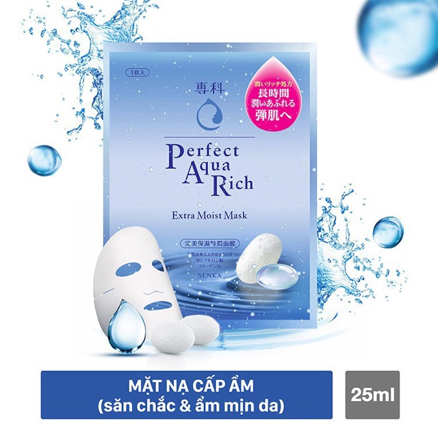 Mặt nạ cấp ẩm chuyên sâu PERFECT AQUA RICH