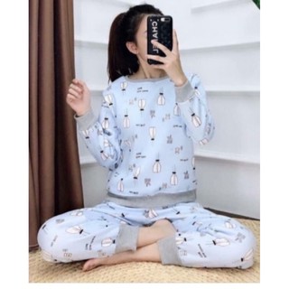 Áo nỉ bông ấm mã 725