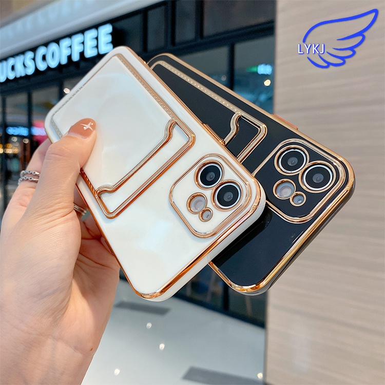 Ốp Điện Thoại tpu Mềm Mạ Điện Chống Nước Chống Rơi Cho iPhone 13 11promax 12pro xs xr xsmax 11