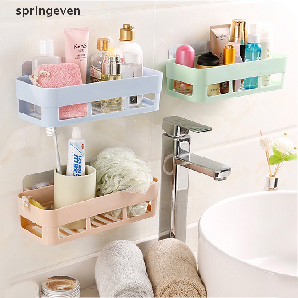 Kệ Đựng Đồ Dùng Gắn Góc Tường Tiện Dụng Cho Nhà Tắm
