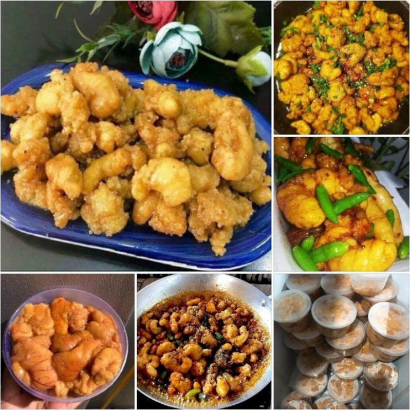 TRỨNG CÁ SẶC BỔI .