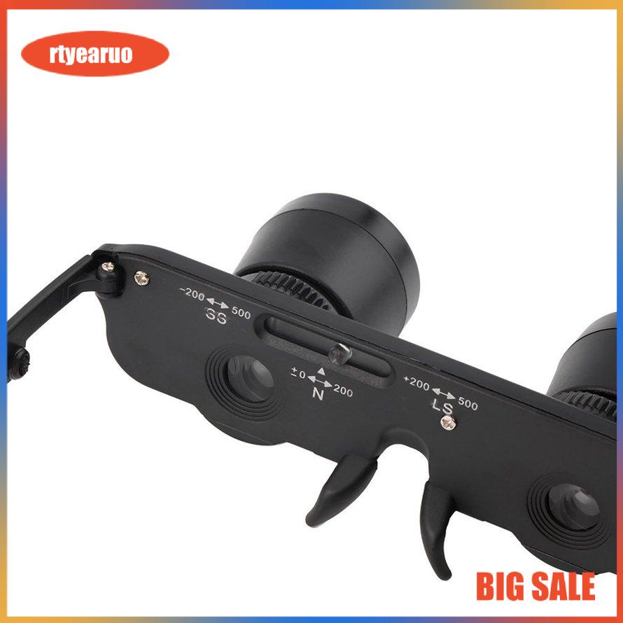 3 In 1 3x28 Magnifier Glasses Style Telescope Outdoor Fishing Optics Binoculars Fishing Game Watching Tackle Device