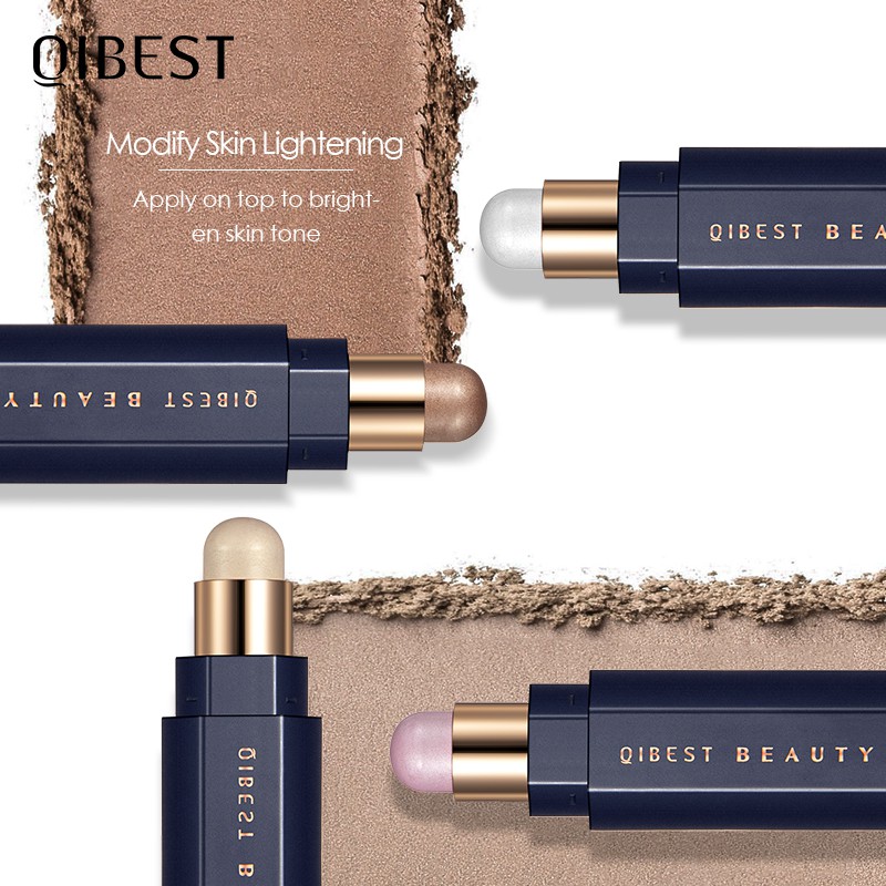 Kem bắt sáng QIBEST làm sáng cho mặt 3D 4 màu tùy chọn 33.5g | BigBuy360 - bigbuy360.vn