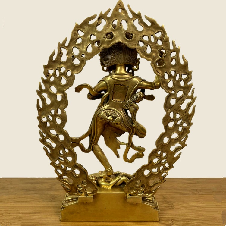 Tôn tượng Troma Nagmo - Hắc Nộ Mẫu - Pháp khí Mật Tông - Phật giáo Tây Tạng