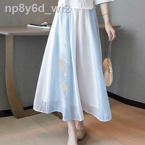 ⊙ ஐ ❇Năm 2021 váy Hán phục nữ mới, quần áo phụ phong cách Trung Hoa Dân Quốc, phiên bản cải tiến Hanfu cổ