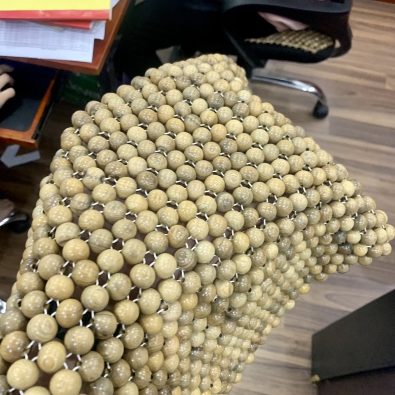 Lót ghế hạt gỗ thơm - văn phòng/xe hơi,Cao Cấp,hương thơm tốt cho sức khỏe - OTH032