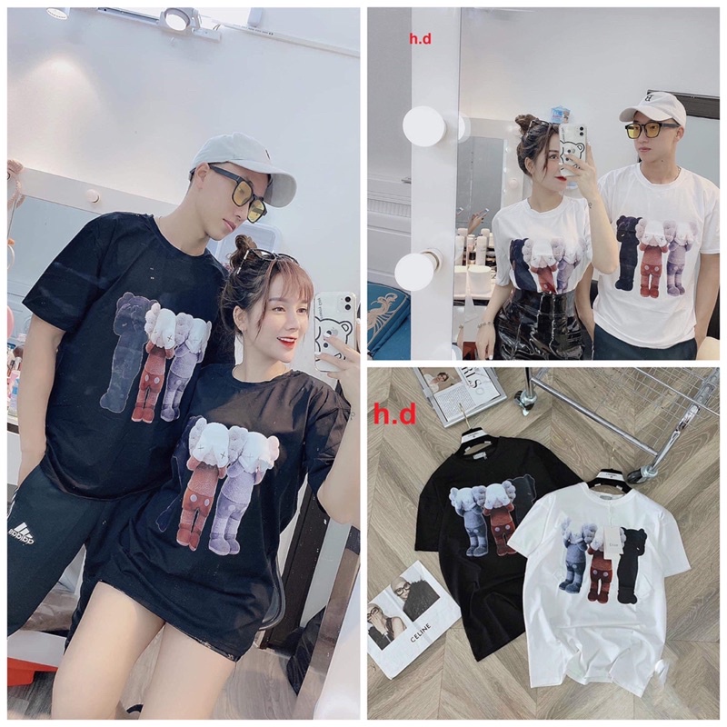 Áo Thun Tay Lỡ Unisex Nam Nữ From Rộng Người Tai Voi❤️In 5D vải Cotton dày mịn❤️Unisex nhóm; đôi; đi chơi,dao