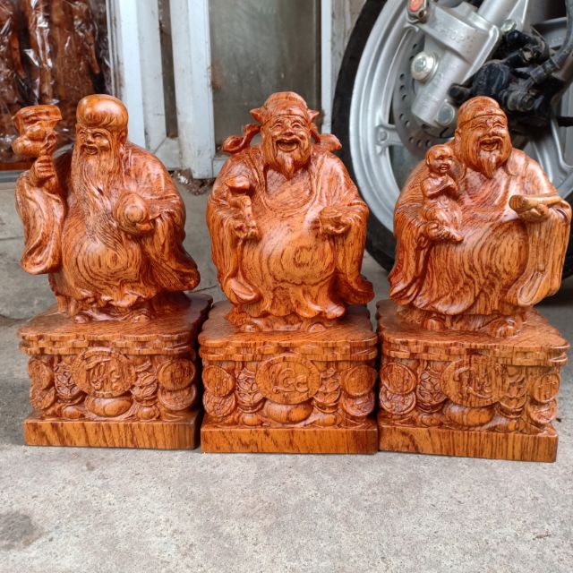 Bộ Tam Đa Gỗ Hương