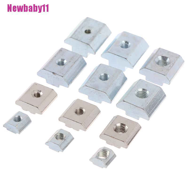 Set 10 đai ốc chữ T M4 / M5 / M6 Nut 20 / 30 / 40 / 45 chuyên dụng chất lượng cao