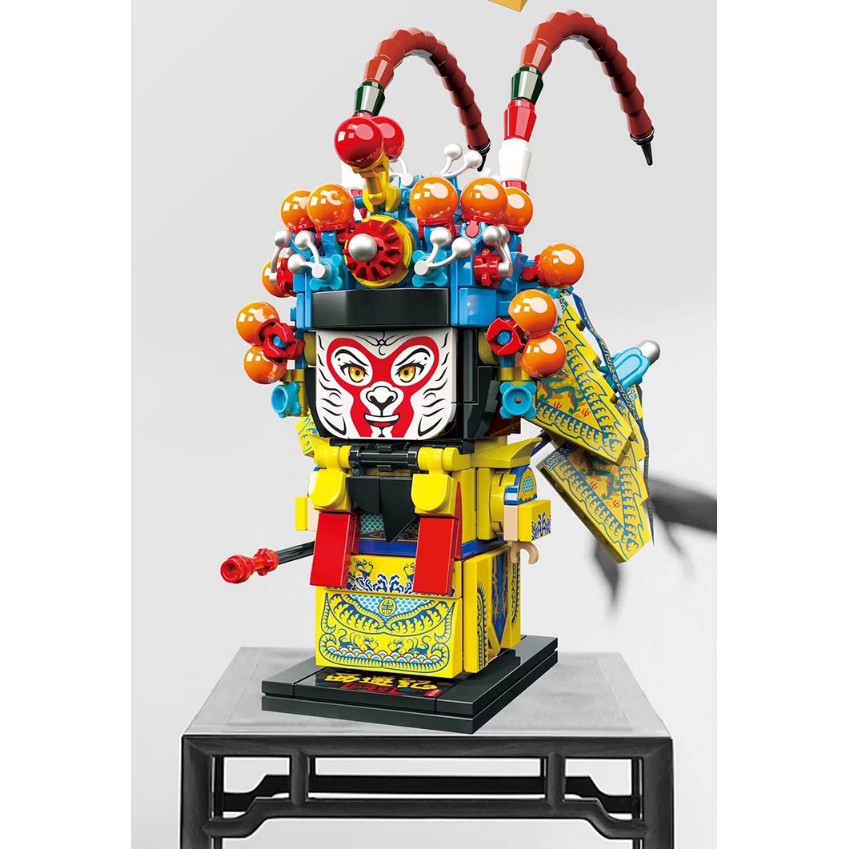 Mô hình Tây Du Ký set 4 nhân vật thầy trò Đường Tăng phiên bản Hý Kịch lego lắp ghép