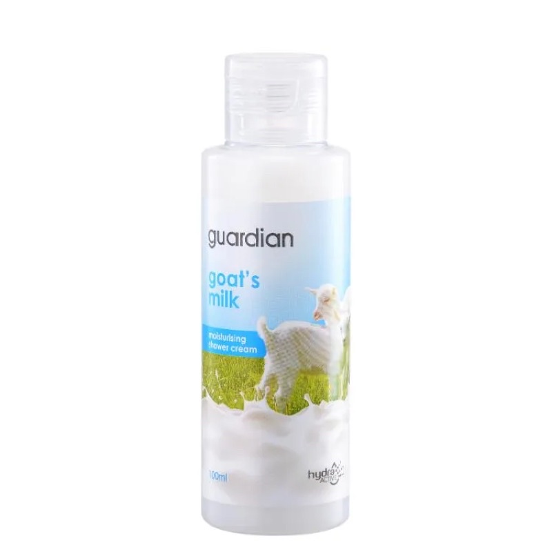 Sữa Tắm Trắng Da Dưỡng Ẩm Guardian Moisturizing Bath Goat’s Milk Chiết Xuất Sữa Dê 100ml